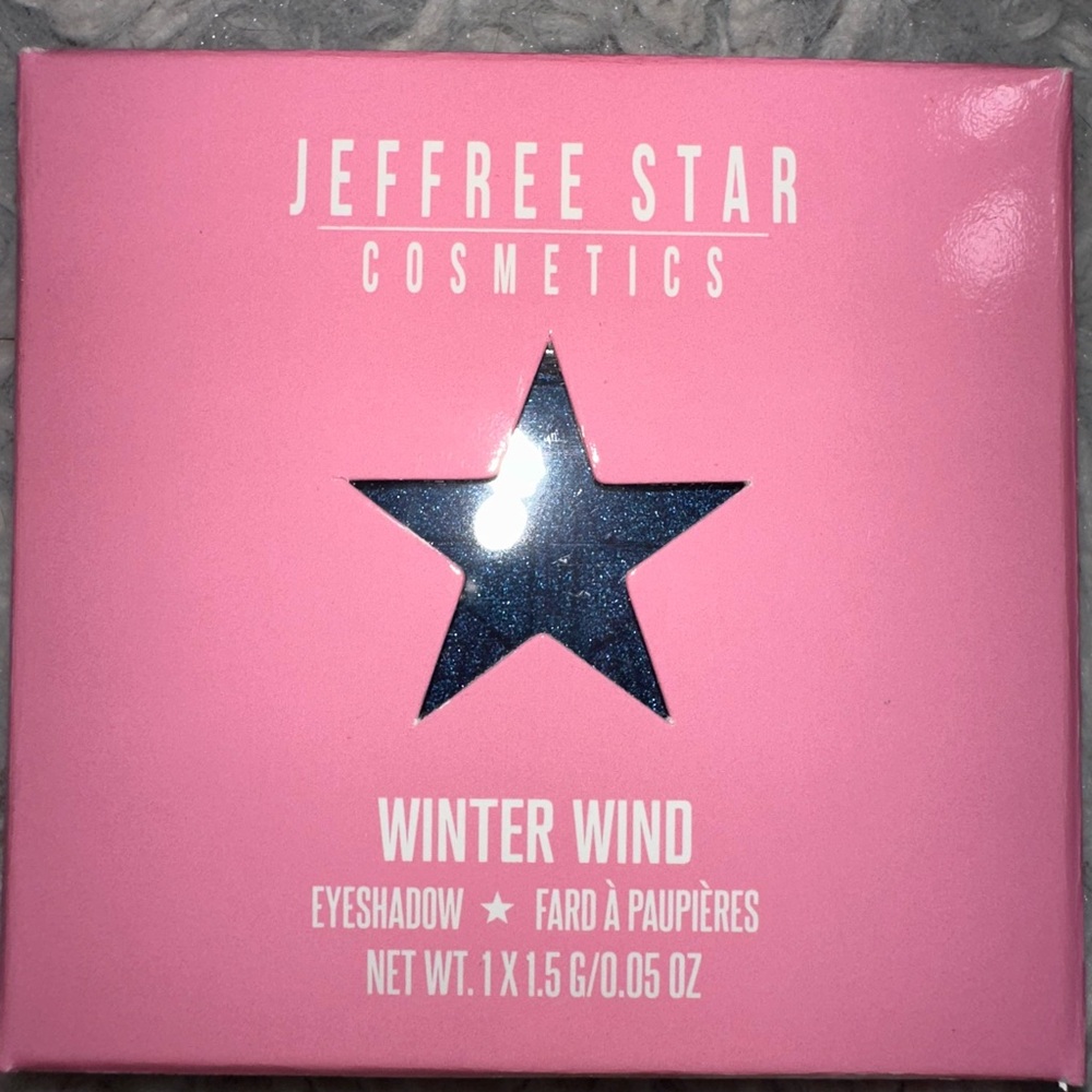 Jeffree Star Blue Eyeshadow Palette Extreme Frost
